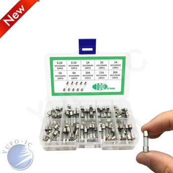 Free Ship 10Values*10pcs=100pcs 5*20mm Fuse box kit 0.2A 0.5A 1A 2A 3A 5A 8A 10A 15A 20A safety blown fuze tube Protect circuit 
Free Ship 10Values*10pcs=100pcs 5*20mm Fuse box kit 0.2A 0.5A 1A 2A 3A 5A 8A 10A 15A 20A safety blown fuze tube Protect circuit