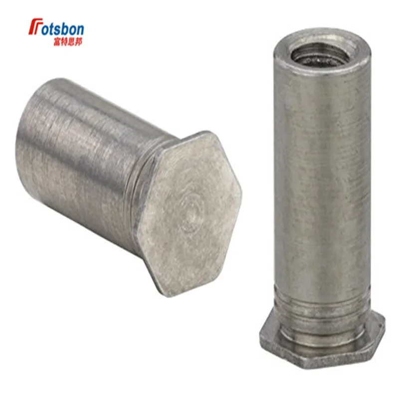 BSO-8632 Self Clinching Standoff Hex Blind Rivet Threaded Standoffs Server Cabinet Sheet Metal Spacer Insert Nut Column Screw PC
BSO-8632 Self Clinching Standoff Hex Blind Rivet Threaded Standoffs Server Cabinet Sheet Metal Spacer Insert Nut Column Screw PC