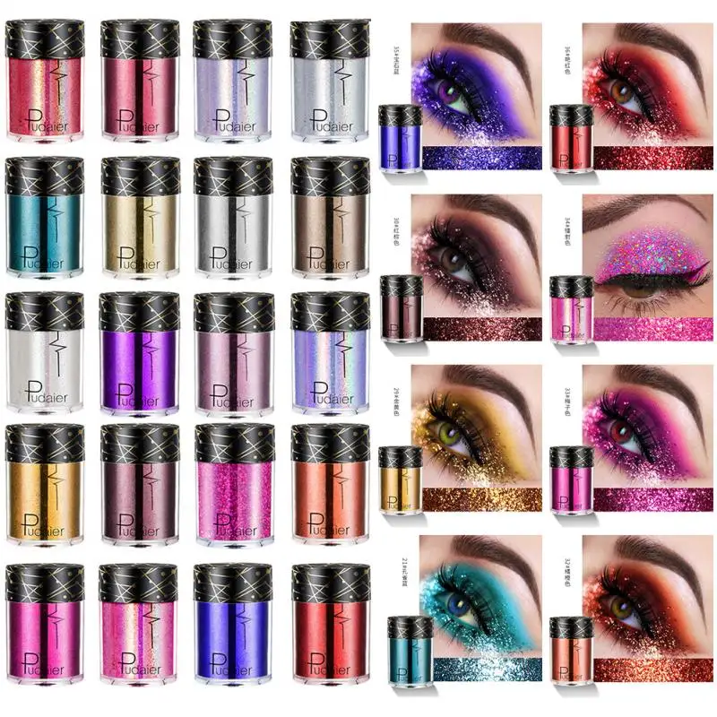 1 Pc Shimmering Glitter Eyeshadow Powder Universal Party Eye Shadow Makeup Matte Silky Muti-purpose Maquillaje Cosmetics TSLM1
1 Pc Shimmering Glitter Eyeshadow Powder Universal Party Eye Shadow Makeup Matte Silky Muti-purpose Maquillaje Cosmetics TSLM1