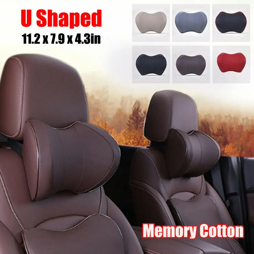 Car Neck Pillow Memory Cotton U-Shape Seat Support Pillow Auto Cushion Vehicular Seat Headrest Accessories 6 Colors Wholesales
Car Neck Pillow Memory Cotton U-Shape Seat Support Pillow Auto Cushion Vehicular Seat Headrest Accessories 6 Colors Wholesales