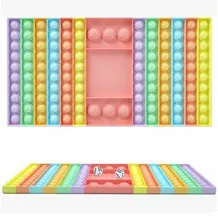Large sPop It Stress Relief Squeeze Fidget Large Size Bubble Chessboard Desktop Educational Parent-Child Toy Color Dice Finger
Large sPop It Stress Relief Squeeze Fidget Large Size Bubble Chessboard Desktop Educational Parent-Child Toy Color Dice Finger