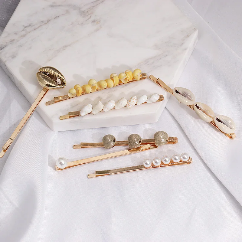Korea Simple Metal Hair Clips for Women Geometric Rhombus Gold Silver Color Pearl Snap Hairpins Hair Accessories
Korea Simple Metal Hair Clips for Women Geometric Rhombus Gold Silver Color Pearl Snap Hairpins Hair Accessories