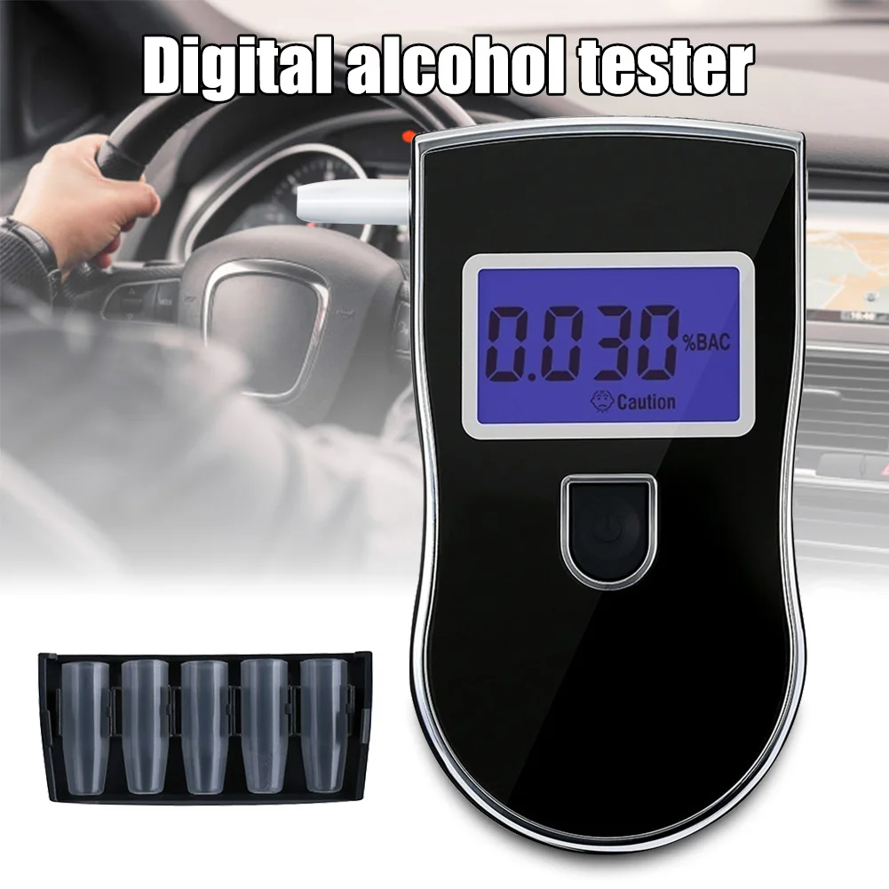 Portable Digital Alcohol Analyzer Detector Test Tool LCD Display Breathalyzer AT818 M8617
Portable Digital Alcohol Analyzer Detector Test Tool LCD Display Breathalyzer AT818 M8617