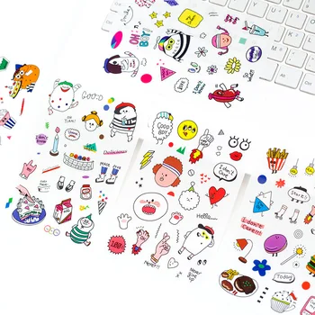 6 sheets/Pack Kawaii Cute Cartoon Style Pompon Stickers Student Stationery School Supply Stick Label Kids Gift
6 sheets/Pack Kawaii Cute Cartoon Style Pompon Stickers Student Stationery School Supply Stick Label Kids Gift