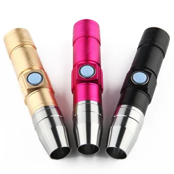 365nm Purple Light UV LED Flashlight Ultraviolet Fluorescent Agent Detection Lamp USB Rechargeable Torch Waterproof Lantern
365nm Purple Light UV LED Flashlight Ultraviolet Fluorescent Agent Detection Lamp USB Rechargeable Torch Waterproof Lantern