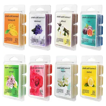 Scented Wax Melts -Set of 8 Assorted Wax Warmer Cubes/Tarts - Jasmine Rose Bergamot Fig Vanilla Lemon Spring Lavender
Scented Wax Melts -Set of 8 Assorted Wax Warmer Cubes/Tarts - Jasmine Rose Bergamot Fig Vanilla Lemon Spring Lavender