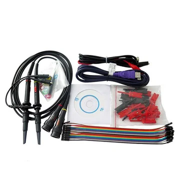 DDS Signal Virtual PC USB Oscilloscope ISDS205X and Logic Analyzer 2CH 20MHz Bandwidth 48MSa/s 8bit ADC FFT Analyzer