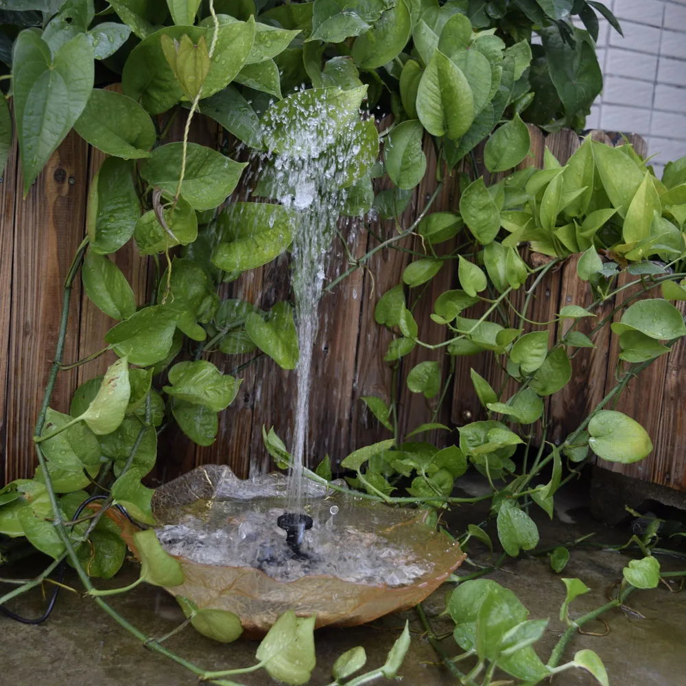 Hot Brushless DC Solar Power Water Pump Power Fountain Panel Kit Fountain Pool Water Pump Garden Watering
Hot Brushless DC Solar Power Water Pump Power Fountain Panel Kit Fountain Pool Water Pump Garden Watering