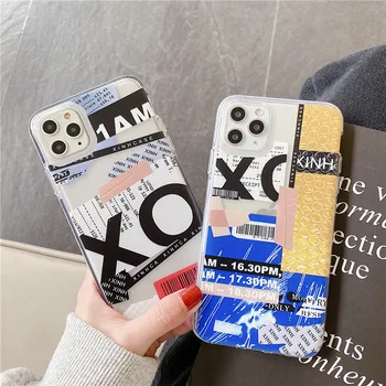 Fashion Ticket Label Phone Case For iphone 11 Pro Max 7 8 plus Cover Luxury Chic Soft Back Cases For iphone XS Max XR X Funda 
Fashion Ticket Label Phone Case For iphone 11 Pro Max 7 8 plus Cover Luxury Chic Soft Back Cases For iphone XS Max XR X Funda