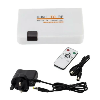 1pc HDMI to RF Coaxial Cable Converter Digital Analog Adapter +Remote Control UK Plug HDMI Male to Female Coaxial Analog Adaptor
1pc HDMI to RF Coaxial Cable Converter Digital Analog Adapter +Remote Control UK Plug HDMI Male to Female Coaxial Analog Adaptor
