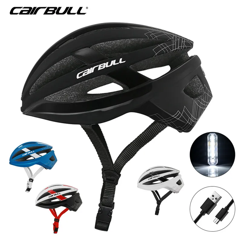 Cairbull New MTB Bike Helmet with Taillight In-Mold Breathable Racing Road Cycling Helmet Outdoor Sports Safety Bicycle Caps
Cairbull New MTB Bike Helmet with Taillight In-Mold Breathable Racing Road Cycling Helmet Outdoor Sports Safety Bicycle Caps