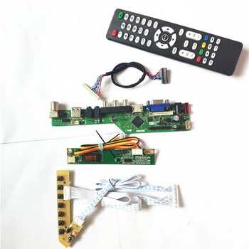 For LP141WP1-TLC1/TLC2 1CCFL 30Pin LVDS T.V56 controller board VGA HDMI AV USB RF Remote+Inverter+keyboard LCD display panel Kit
For LP141WP1-TLC1/TLC2 1CCFL 30Pin LVDS T.V56 controller board VGA HDMI AV USB RF Remote+Inverter+keyboard LCD display panel Kit