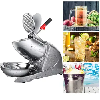 NEW HD109 Electric Ice Crusher Automatic Ice Shaver Ice Block Breaker Smoothie Ice Crusher Machine For Home & Commercial Use
NEW HD109 Electric Ice Crusher Automatic Ice Shaver Ice Block Breaker Smoothie Ice Crusher Machine For Home & Commercial Use