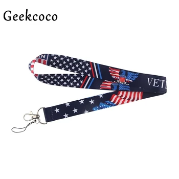 10pcs/lot J1366 Veteran Military Patriotic American Flag Lanyard ID Badge Card Holder Keychain Mobile Phone Strap Gifts
10pcs/lot J1366 Veteran Military Patriotic American Flag Lanyard ID Badge Card Holder Keychain Mobile Phone Strap Gifts