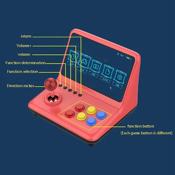 A12 9 Inch Nostalgic Game Console Video Game Console Joystick Arcade A7 Architecture Quad-Core Cpu Simulator Game (32G)
A12 9 Inch Nostalgic Game Console Video Game Console Joystick Arcade A7 Architecture Quad-Core Cpu Simulator Game (32G)