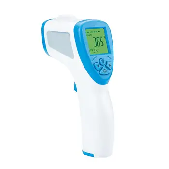 

Portable Non Contact Quick Temp Tester Forehead Thermometer Body Temperature Thermometer Digital LCD Temperature Meter