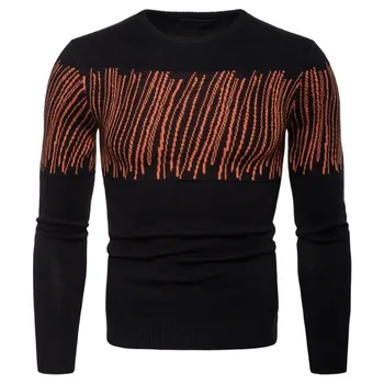 2020 New Arrival Male Pullover Casual Match Color O-Neck Collar Knitted Pullover Sweater Streetwear Slim Fit Sweaters For Men
2020 New Arrival Male Pullover Casual Match Color O-Neck Collar Knitted Pullover Sweater Streetwear Slim Fit Sweaters For Men