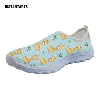 INSTANTARTS Cute Flats Shoes for Teenager Girls Cartoon Giraffe Print Spring Mesh Slip On Children's Sneakers Kawaii School Shoe
INSTANTARTS Cute Flats Shoes for Teenager Girls Cartoon Giraffe Print Spring Mesh Slip On Children's Sneakers Kawaii School Shoe