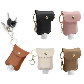 60ML Portable Squeeze Bottle Transparent Empty Spray Bottles Keychain With Leather Case For Sub-bottling For Hand Sanitizer
60ML Portable Squeeze Bottle Transparent Empty Spray Bottles Keychain With Leather Case For Sub-bottling For Hand Sanitizer