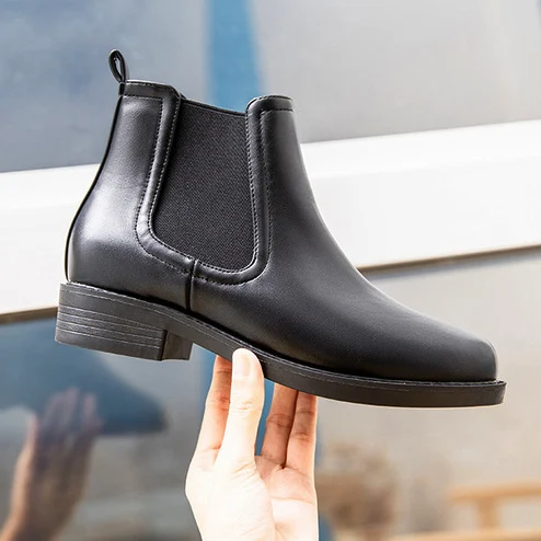 EAGSITY Chelsea Boots Women Boot Block Heels Slip On Comfortable vintage ankle short boots
EAGSITY Chelsea Boots Women Boot Block Heels Slip On Comfortable vintage ankle short boots