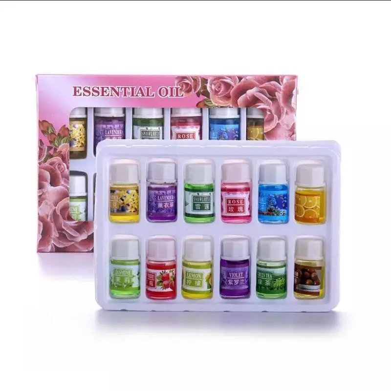 12 бутылок 3 ml/Pack натуральных растений аромат для похода в спа салон диффузоры