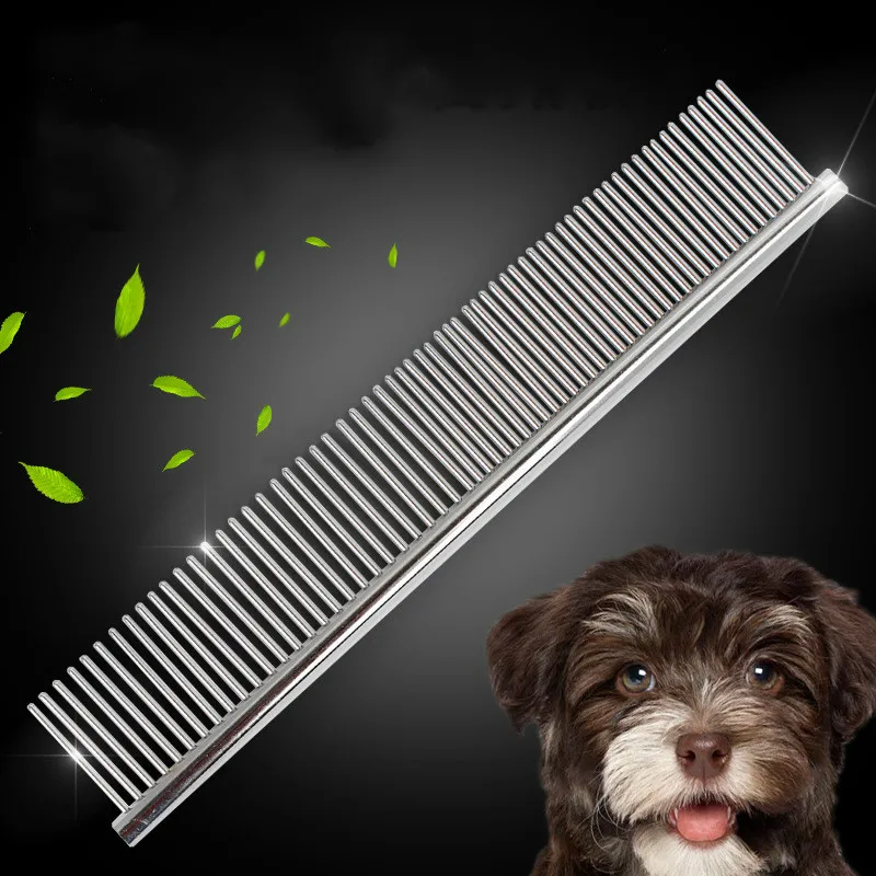 Beauty Dog Cat Comb Small Double Teeth Row Comb Hair Open Knot Fluffy Hair Cleaning Grooming Supplies Products for Pets Puppy
Beauty Dog Cat Comb Small Double Teeth Row Comb Hair Open Knot Fluffy Hair Cleaning Grooming Supplies Products for Pets Puppy