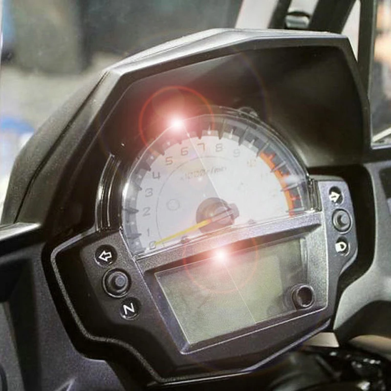 1 Set Motorcycle Speedometer Odometer Instruments Protective Film Explosion-proof Membrane Fit For Kawasaki VERSYS650 2016-2018
1 Set Motorcycle Speedometer Odometer Instruments Protective Film Explosion-proof Membrane Fit For Kawasaki VERSYS650 2016-2018