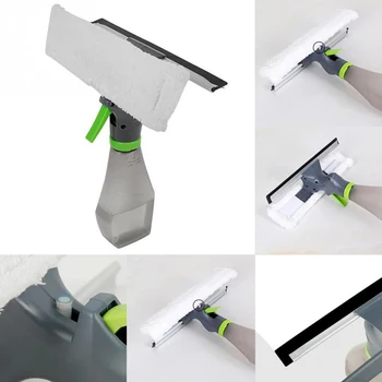3 in 1 Window Cleaner Spray Bottle Wiper Squeegee Microfibre Cloth Pad Kit Car Wiper Spray Glass Brush
3 in 1 Window Cleaner Spray Bottle Wiper Squeegee Microfibre Cloth Pad Kit Car Wiper Spray Glass Brush