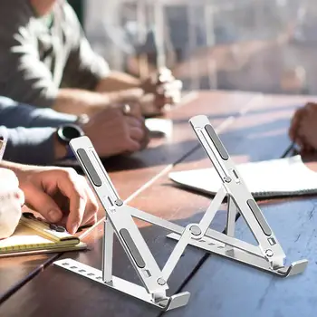 Aluminum Alloy Laptop Suporte Notebook Portable Adjustable Laptop Stand Holder Silver Laptop Accessories For Home Office
Aluminum Alloy Laptop Suporte Notebook Portable Adjustable Laptop Stand Holder Silver Laptop Accessories For Home Office