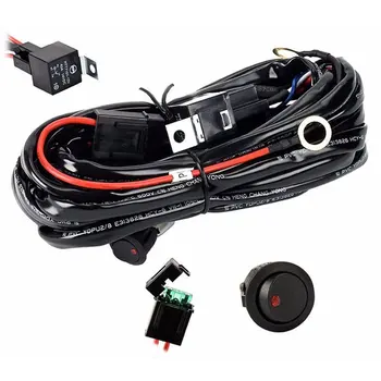 Roof Spotlights High Power Harness LED Strip Light Switch Line Group One For One Drag Two Work Light Switch Line Group 
Roof Spotlights High Power Harness LED Strip Light Switch Line Group One For One Drag Two Work Light Switch Line Group