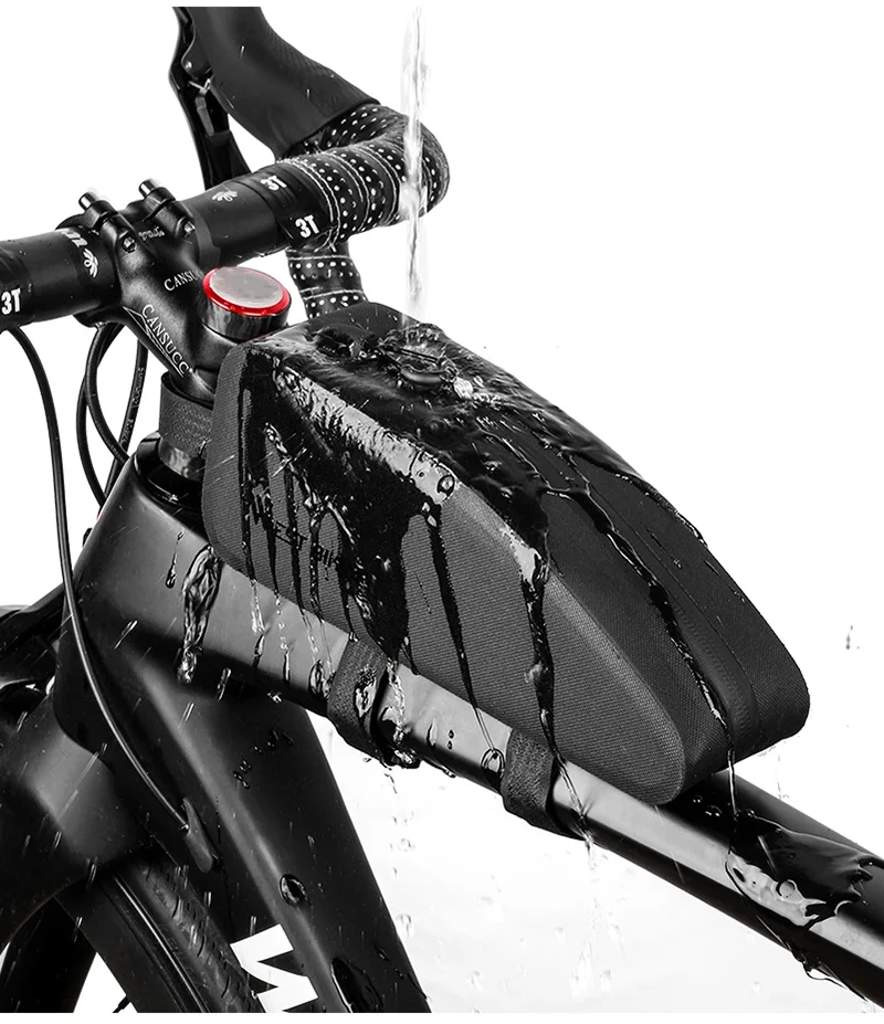 Sale High Quality West Biking Roswheel Bicycle Bag Frame Front Handlebar Cycle Bike Bag Waterproof Cycling Bag for Bicycle Equipment 7