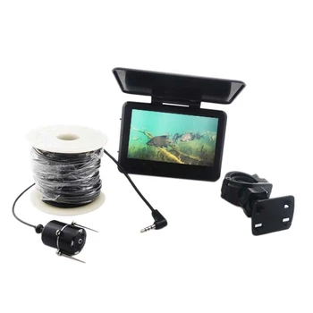 Hot HG-4.3 Inch Underwater Fish Finder Fishing Camera Waterproof Real-Time IR Night Vision Fishfinder with 30M Cable
Hot HG-4.3 Inch Underwater Fish Finder Fishing Camera Waterproof Real-Time IR Night Vision Fishfinder with 30M Cable