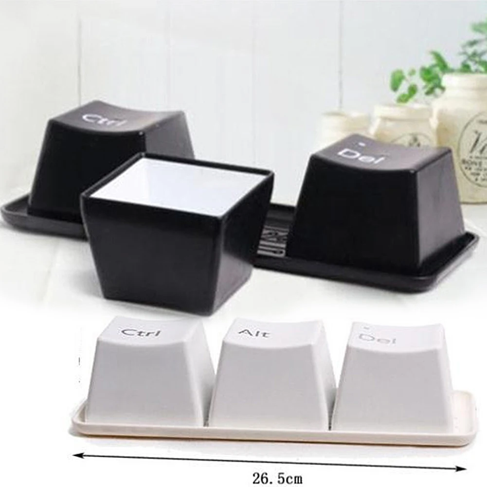 3Pcs Novelty Tea Cup Set Keyboard Key Ctrl Alt Mug Home Office Coffee ContainerLightweight Dining Mugs Portable Drinkware
3Pcs Novelty Tea Cup Set Keyboard Key Ctrl Alt Mug Home Office Coffee ContainerLightweight Dining Mugs Portable Drinkware