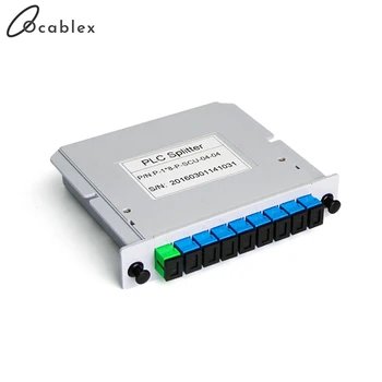 1X8 SC UPC Cassette Splitter Fiber Optical FTTH with 1X8 Planar waveguide type Optical splitter
1X8 SC UPC Cassette Splitter Fiber Optical FTTH with 1X8 Planar waveguide type Optical splitter