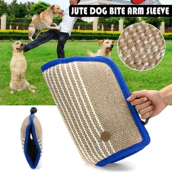 Safety Jute Thickened Arm Protection Practical Training Dog Bite Sleeve With Handle Pet Trainer Durable Chewing
Safety Jute Thickened Arm Protection Practical Training Dog Bite Sleeve With Handle Pet Trainer Durable Chewing