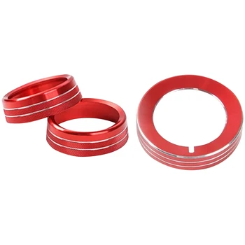 Red Aluminum Headlight Volume Tune Control Knob Cover Ring Trim Interior Accessories for Ford Mustang
Red Aluminum Headlight Volume Tune Control Knob Cover Ring Trim Interior Accessories for Ford Mustang