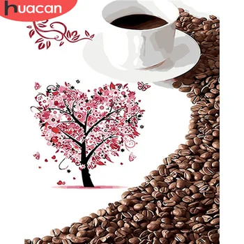 HUACAN Coloring By Number Coffee Landscape HandPainted Kits Drawing Canvas Oil Painting Tree Pictures Home Decoration
HUACAN Coloring By Number Coffee Landscape HandPainted Kits Drawing Canvas Oil Painting Tree Pictures Home Decoration