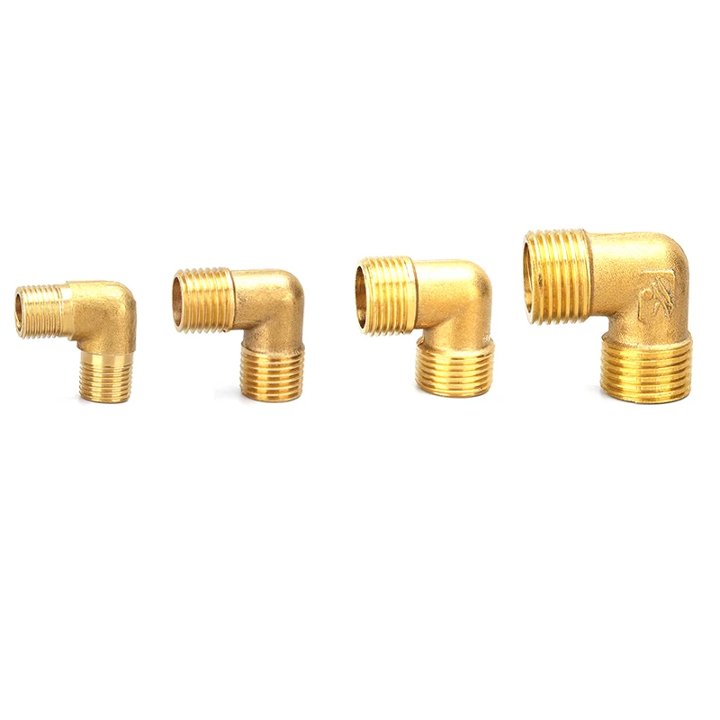 Brass Tube Fitting Adapter 90 Degree 1/8" 1/4" 3/8" 1/2" 3/4"BSP Pipe Water, oil and gas Elbow Fitting Coupler
Brass Tube Fitting Adapter 90 Degree 1/8" 1/4" 3/8" 1/2" 3/4"BSP Pipe Water, oil and gas Elbow Fitting Coupler