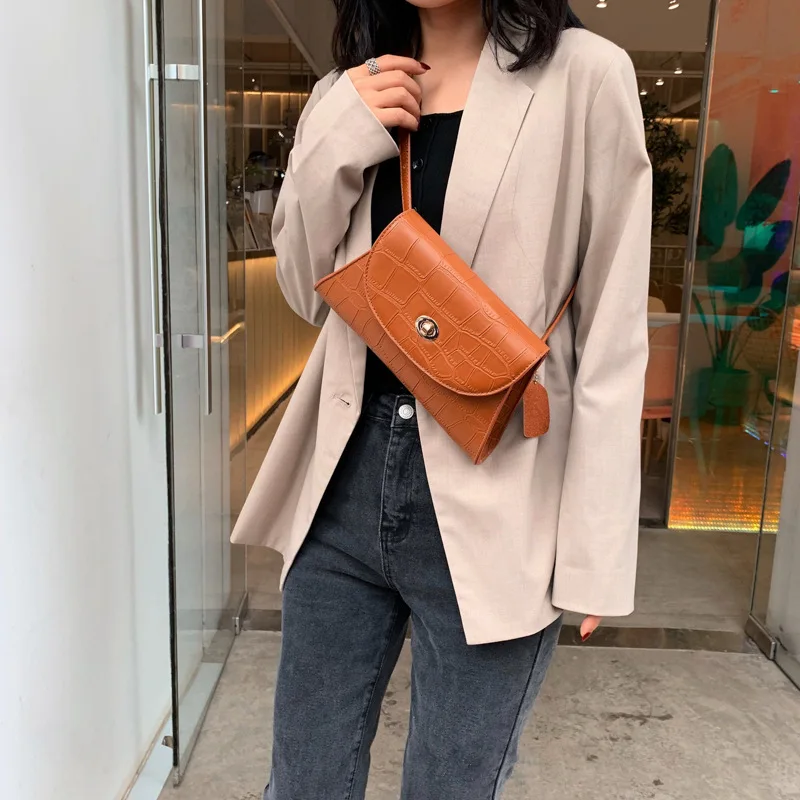 JI HAO Brand Design Simple Shoulder Bags PU Leather Crossbody Bag For Women Fashion Simple Wasit Bag Ladies Solid Chest Bags
JI HAO Brand Design Simple Shoulder Bags PU Leather Crossbody Bag For Women Fashion Simple Wasit Bag Ladies Solid Chest Bags