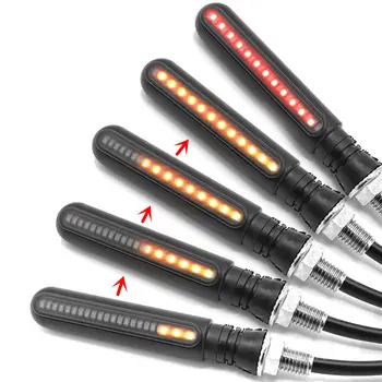 Rear Turn Signal Lights Dynamic LED Indicator Strobe Light Motorcycle ATV Scooter Durable Practical Popular
Rear Turn Signal Lights Dynamic LED Indicator Strobe Light Motorcycle ATV Scooter Durable Practical Popular