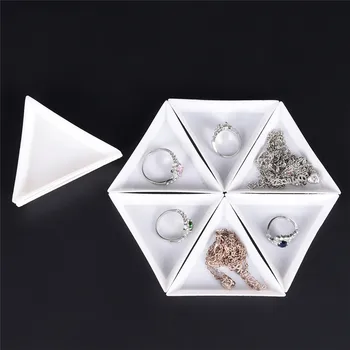 10 Pcs Cm PP Plastic Triangle Jewelry Plate White Plastic Foam Ball Storage Small Beads Ball Holder Dish
10 Pcs Cm PP Plastic Triangle Jewelry Plate White Plastic Foam Ball Storage Small Beads Ball Holder Dish