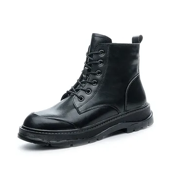 2020 Autumn Winter Genuine Leather Feminina Boots Mid-Calf Round Toe Square Heel Med (3cm-5cm) Fur Martin Women Booties
2020 Autumn Winter Genuine Leather Feminina Boots Mid-Calf Round Toe Square Heel Med (3cm-5cm) Fur Martin Women Booties