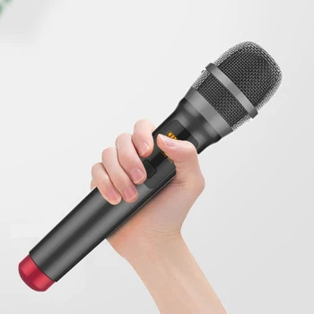Wireless Karaoke Microphone Bluetooth Speaker 2-in-1 Handheld Sing & Recording Portable KTV Player for iOS/Android
Wireless Karaoke Microphone Bluetooth Speaker 2-in-1 Handheld Sing & Recording Portable KTV Player for iOS/Android