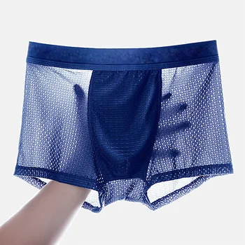 Men's Boxer Pants Breathable Large U-Bag Mesh Underwear Cool Comfortable Soft Sports Shorts
Men's Boxer Pants Breathable Large U-Bag Mesh Underwear Cool Comfortable Soft Sports Shorts