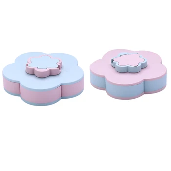 Petal-Shape Rotating Plastic Flowers Storage Box Fashionable for Seeds Nut Candy Dry Fruit Container Box Tray
Petal-Shape Rotating Plastic Flowers Storage Box Fashionable for Seeds Nut Candy Dry Fruit Container Box Tray