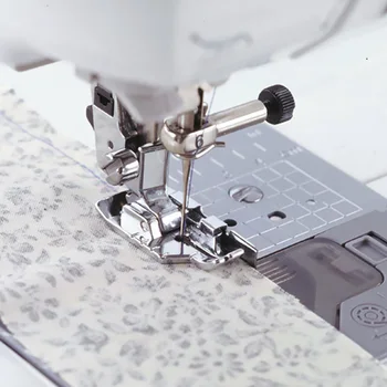 Sewing Machine 1/4 Inch Quilting Patchwork Sewing Machine Presser Snap-on Sewing Machine Foot with Edge Guide
Sewing Machine 1/4 Inch Quilting Patchwork Sewing Machine Presser Snap-on Sewing Machine Foot with Edge Guide
