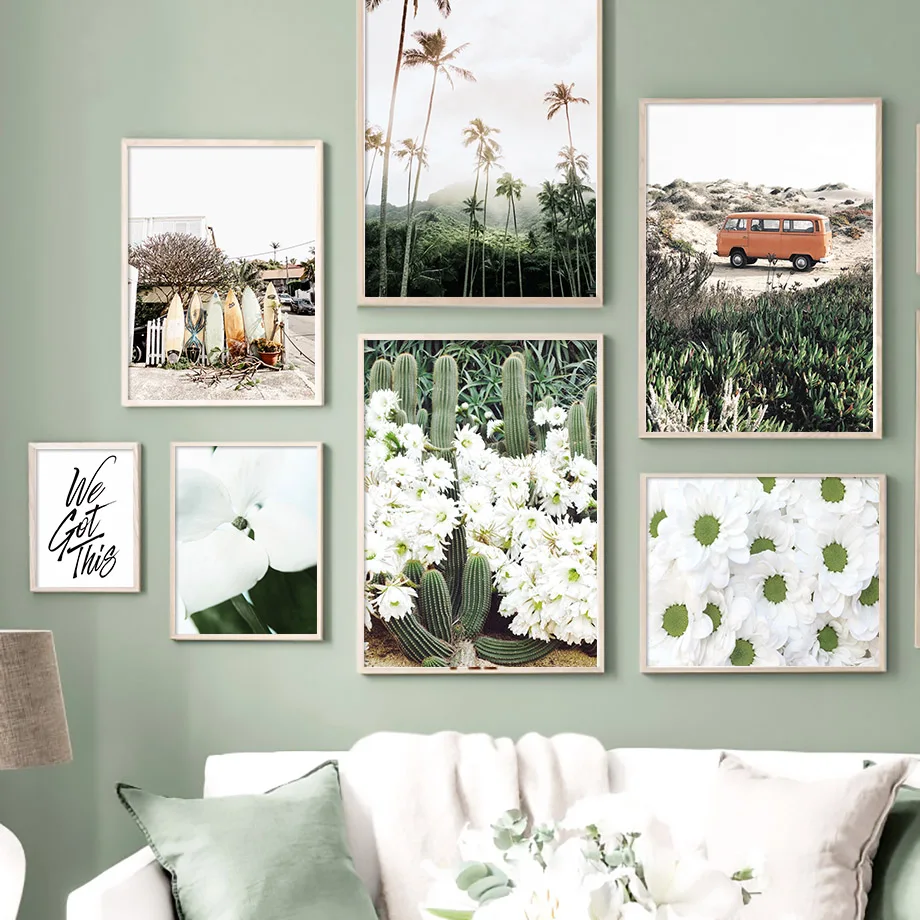 Car Cactus Palm Tree Surfboard Daisy Nordic Posters And Prints Wall Art Canvas Painting Wall Pictures For Living Room Decor
Car Cactus Palm Tree Surfboard Daisy Nordic Posters And Prints Wall Art Canvas Painting Wall Pictures For Living Room Decor