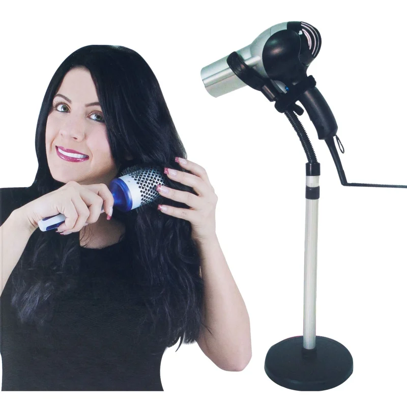 Hair Dryer Stand Holder With Heavy Base On Counter Top Floor Hands Free 360 Degrees Rotation Adjustable Height For Hair Dryer
Hair Dryer Stand Holder With Heavy Base On Counter Top Floor Hands Free 360 Degrees Rotation Adjustable Height For Hair Dryer