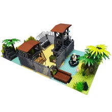 Military Jungle Blocks Set with Trees Grass Bush Plants Compatible Brand Baseplate Technical Educational MOC Bricks Toy for Kids
Military Jungle Blocks Set with Trees Grass Bush Plants Compatible Brand Baseplate Technical Educational MOC Bricks Toy for Kids