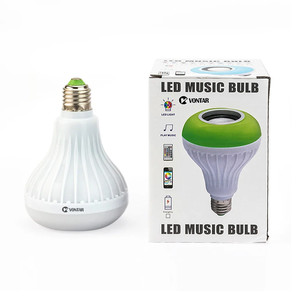 Wireless Bluetooth Speaker+12W RGB Bulb LED Lamp With Remote Control Wireless Bluetooth Speaker+12W RGB Bulb LED Lamp With Remote Control